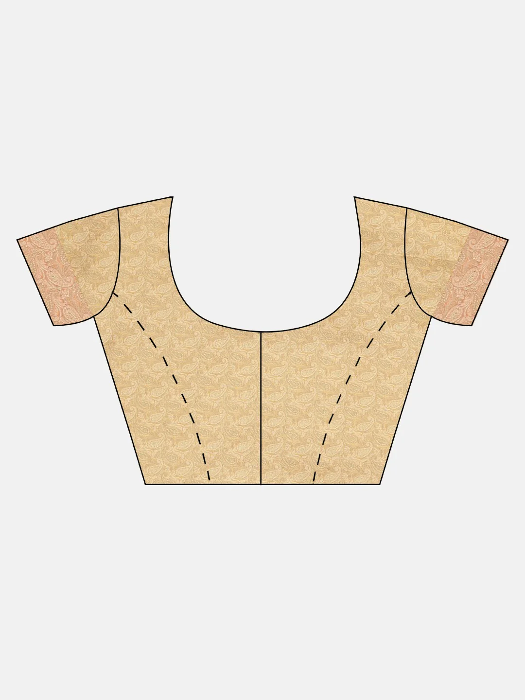 Neerus Amber Embroidered Saree With Blouse - Image 5