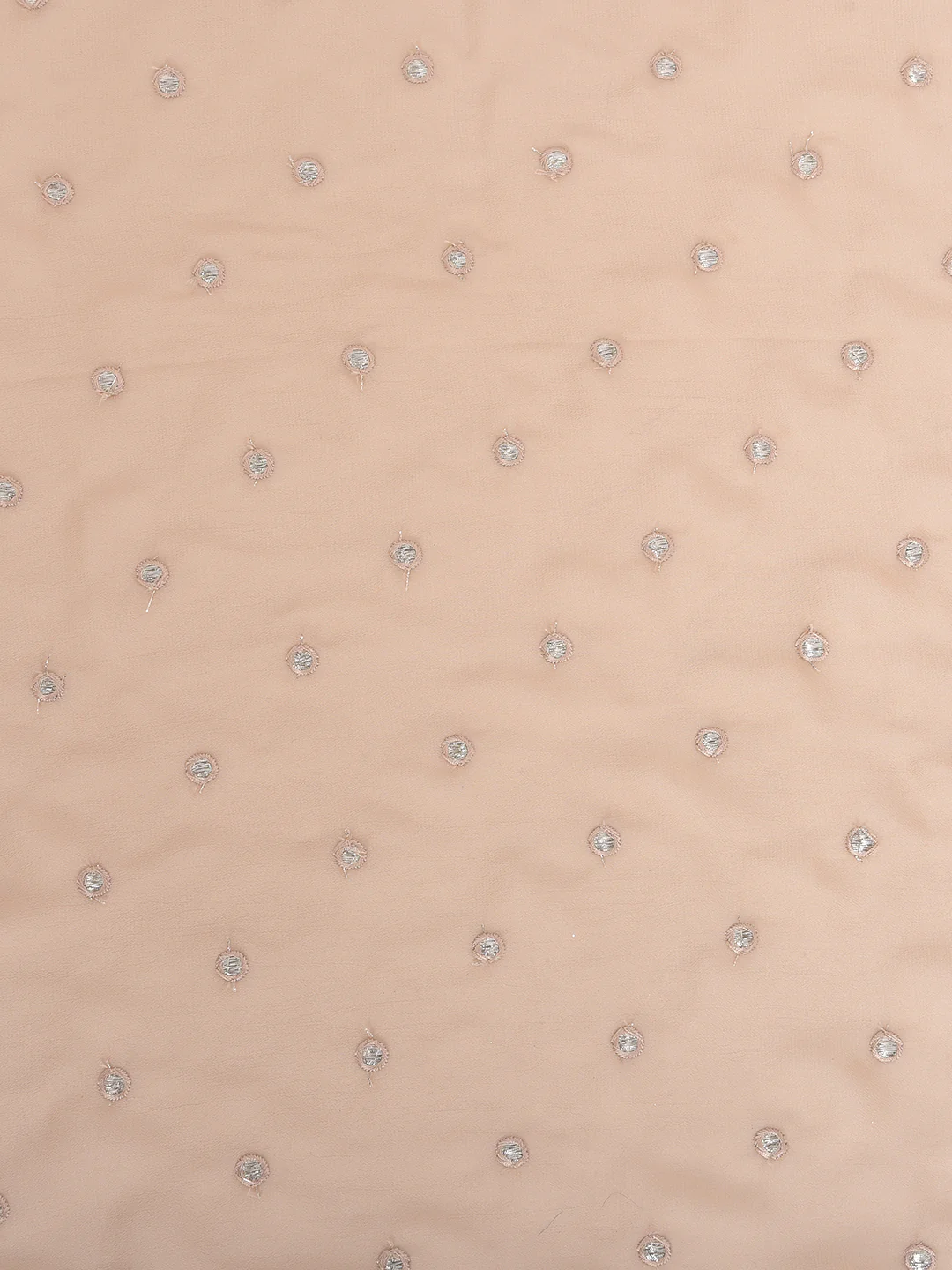 Neerus Beige Color Crepe Fabric Saree - Image 3