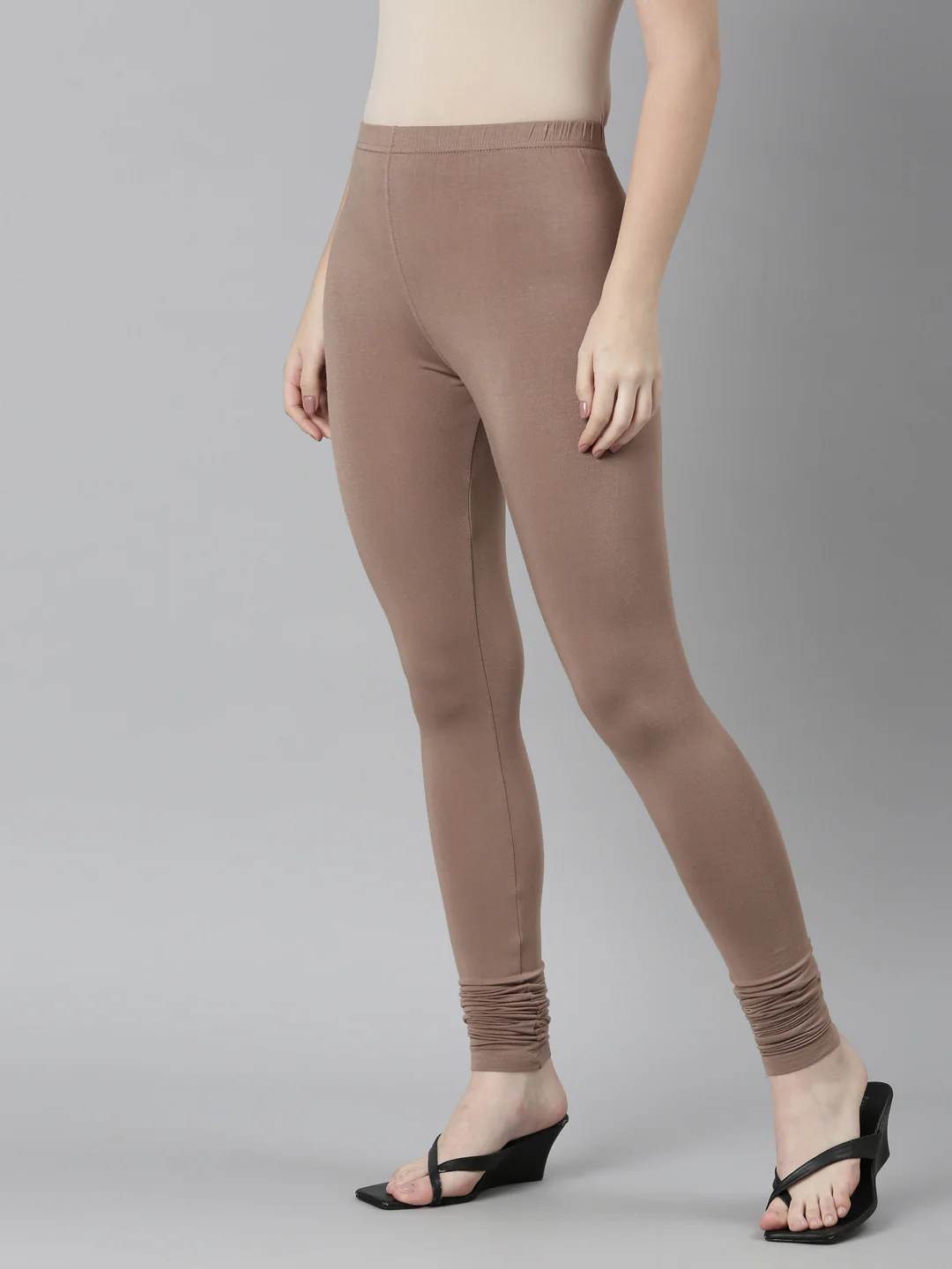 Neerus Brown Color Legging - Image 2