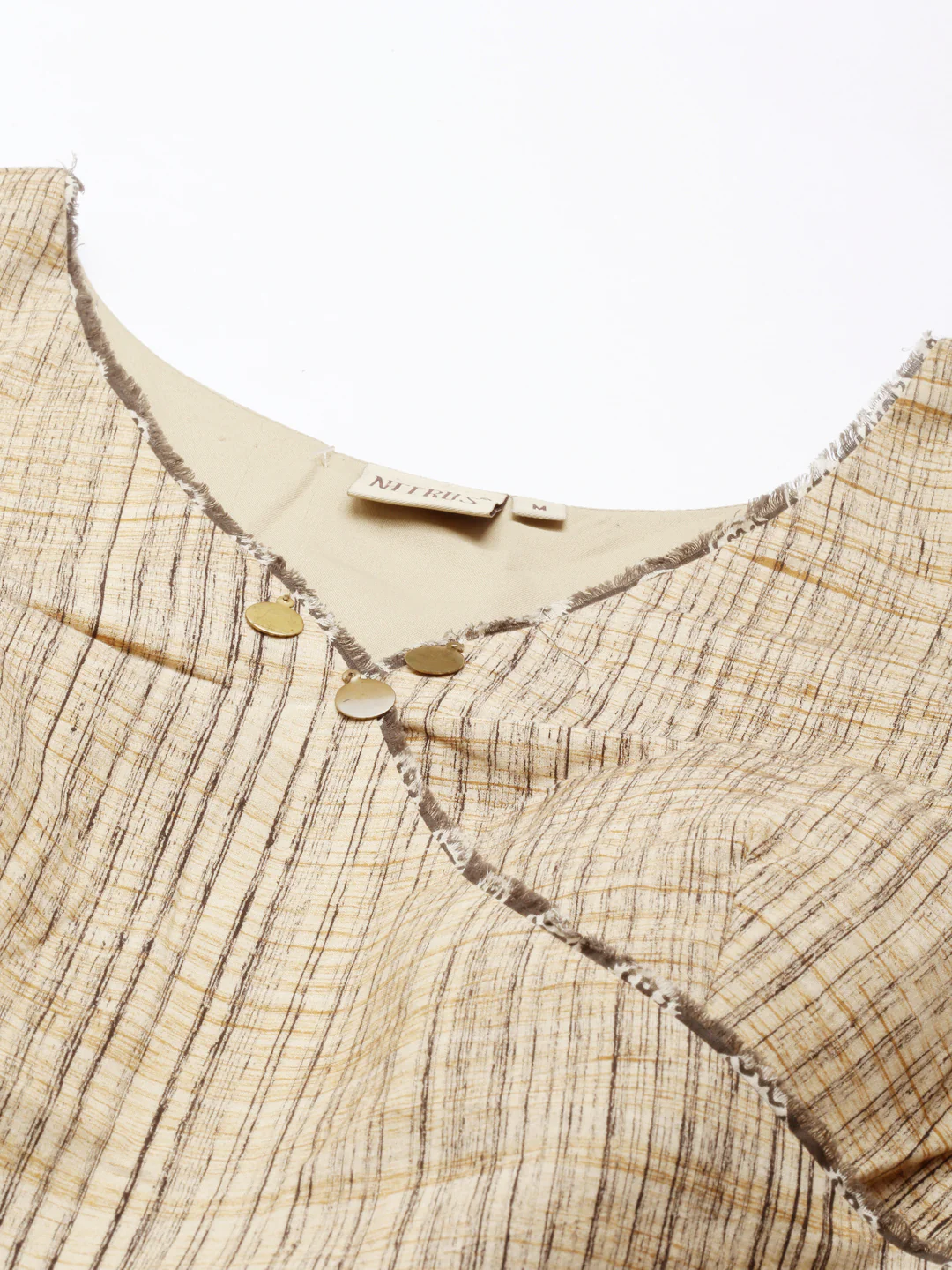 Neerus Conversational Printed Pure Cotton Top With Dhoti Pants - Image 2