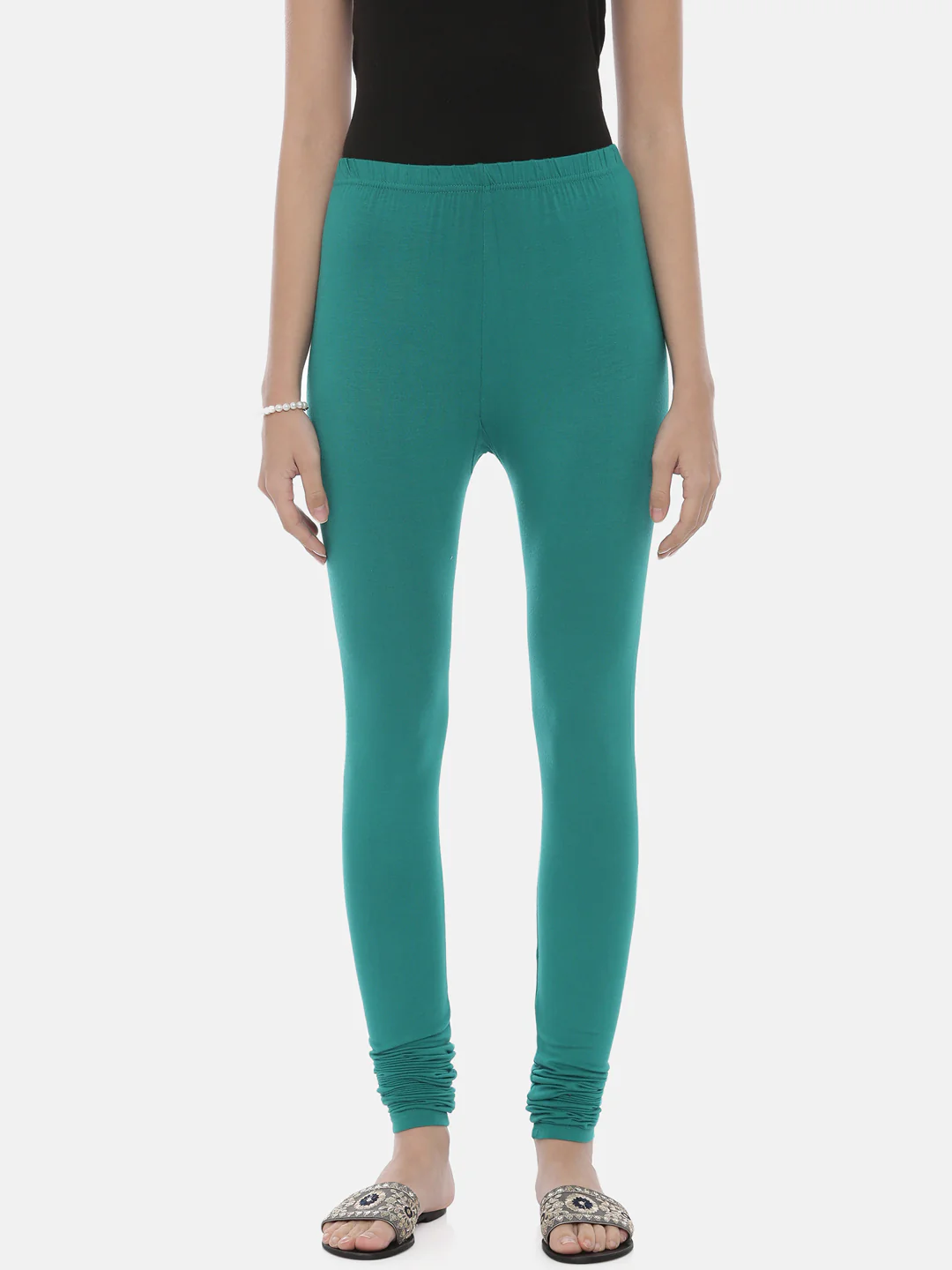 Neerus D Rama Color Lycra Fabric Leggings - Image 3