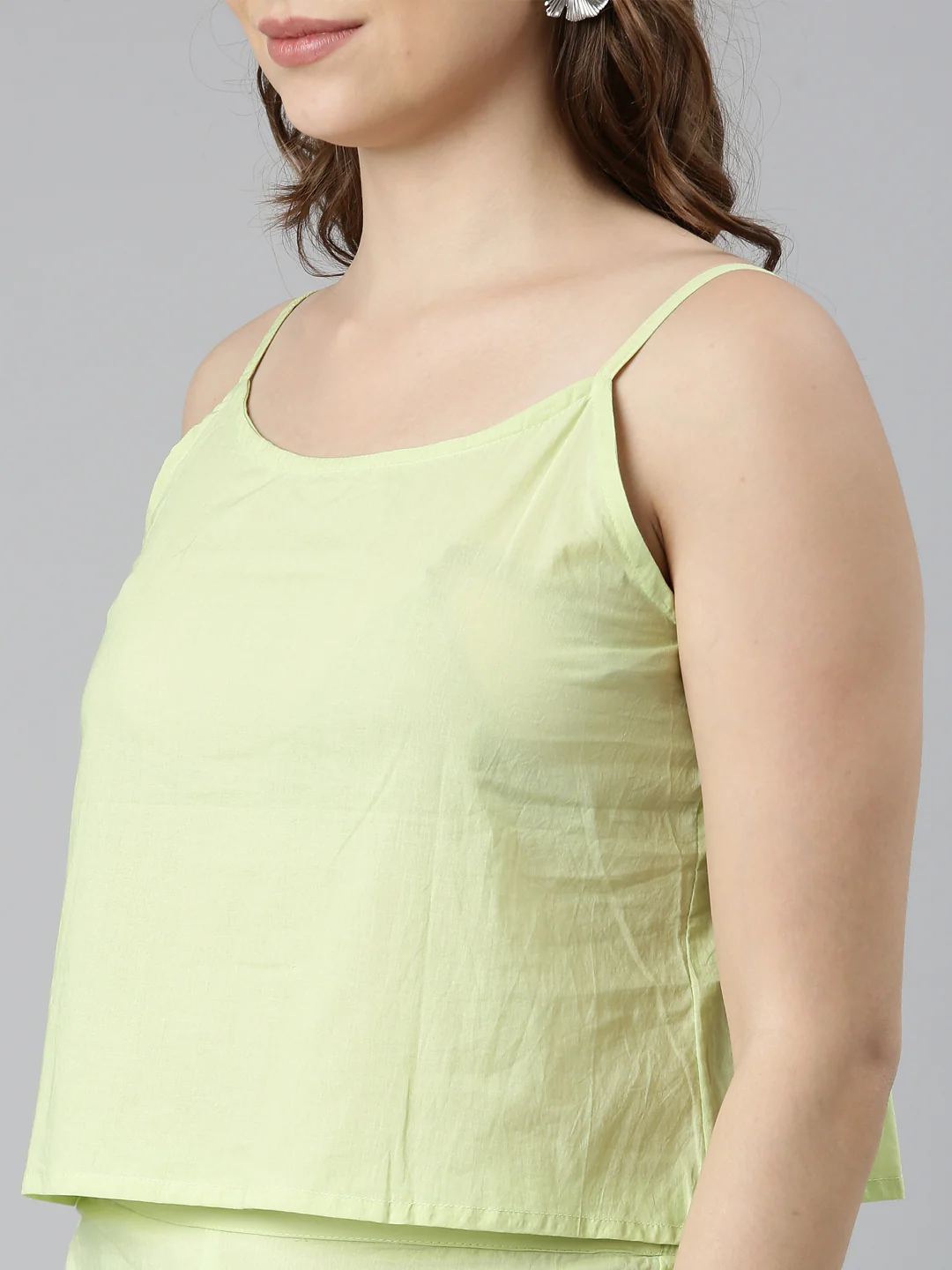 Neerus Green Regular Straight Floral Kurti And  Trousers - Image 6