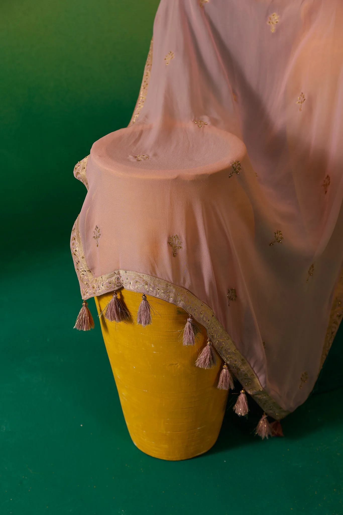Neerus Lilac Embroidery Organza Fabric Anarkali Plazzo and Dupatta - Image 12