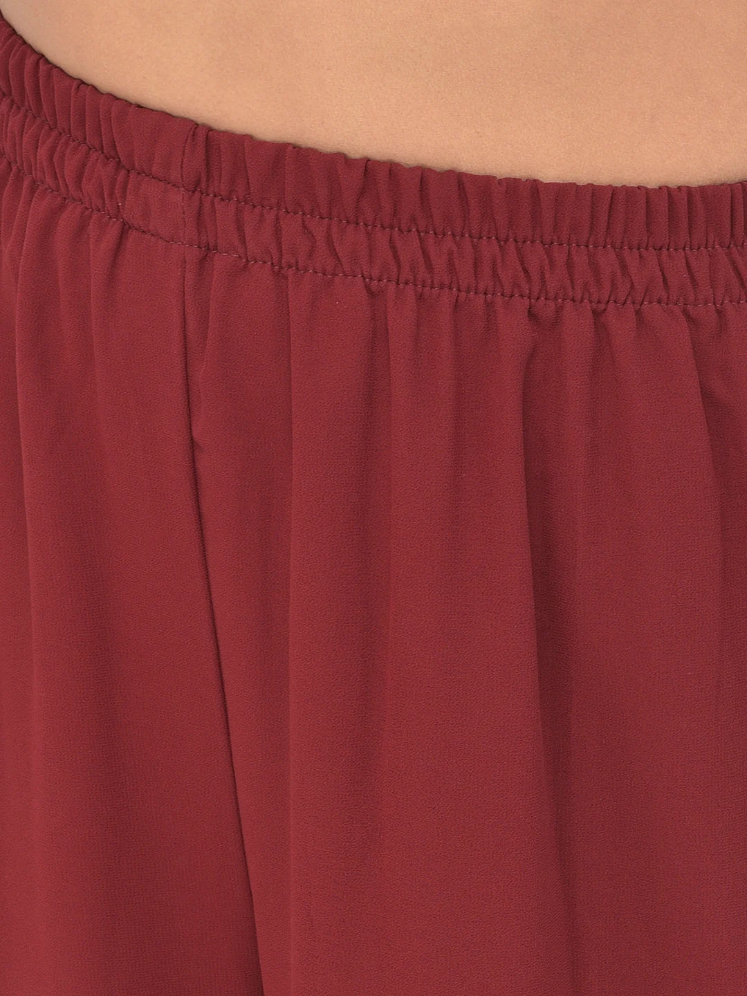 Neerus Maroon Color Georgette Fabric Salwar Kameez - Image 17