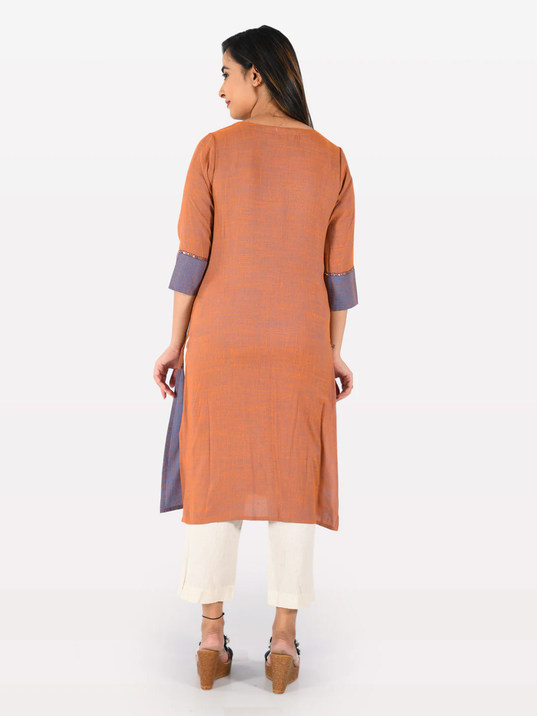 Neerus Multicolo Straight Kurta - Image 2