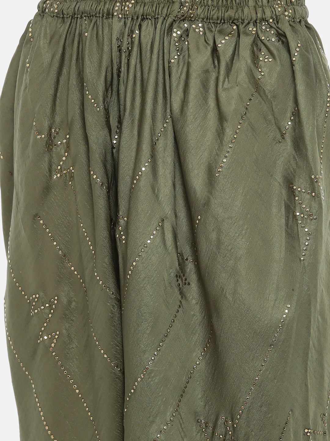Neerus Mustard Embroidered High Low Kurta - Image 7