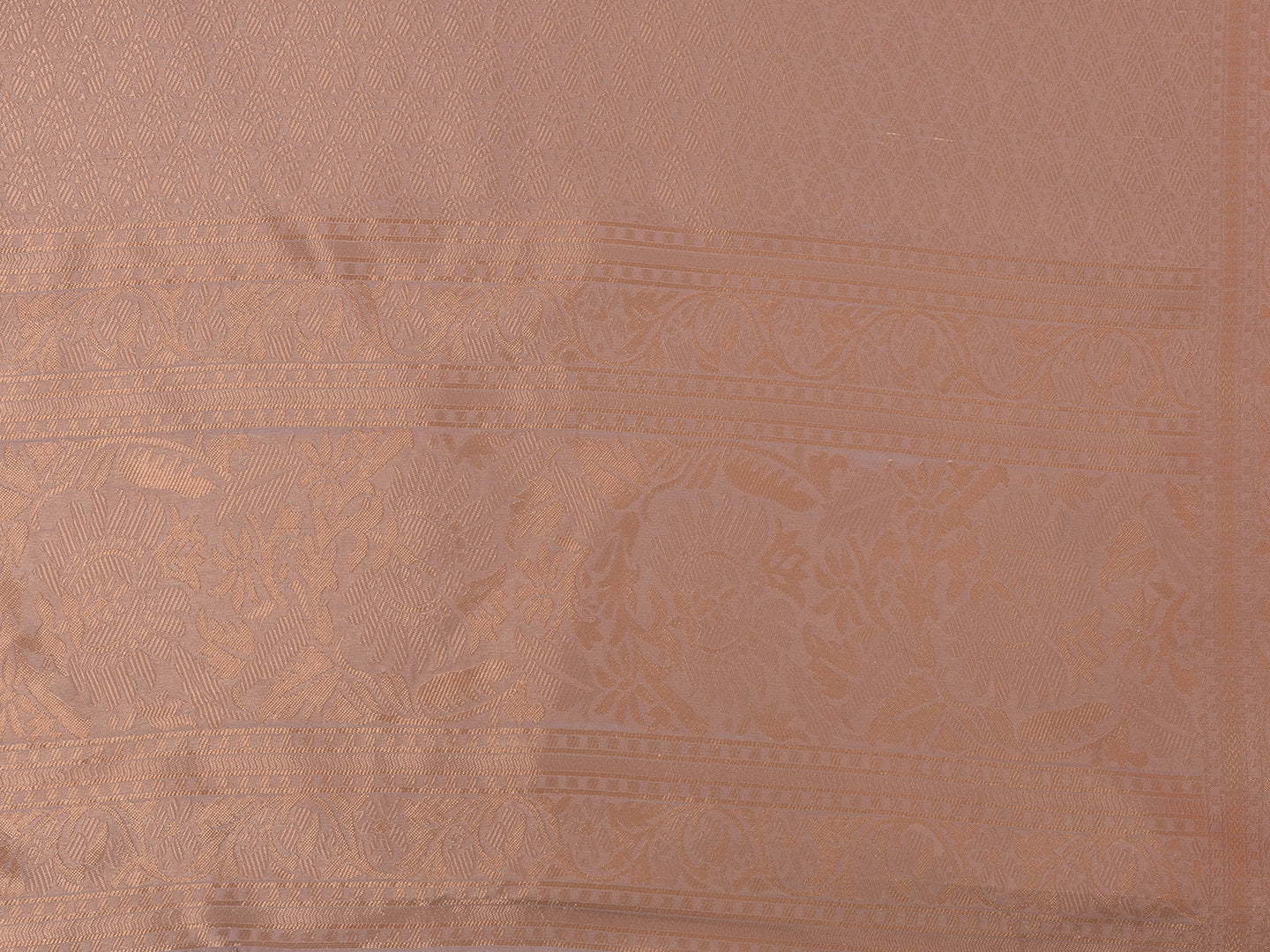 Neerus Onion Color Dupion Fabric Saree - Image 7