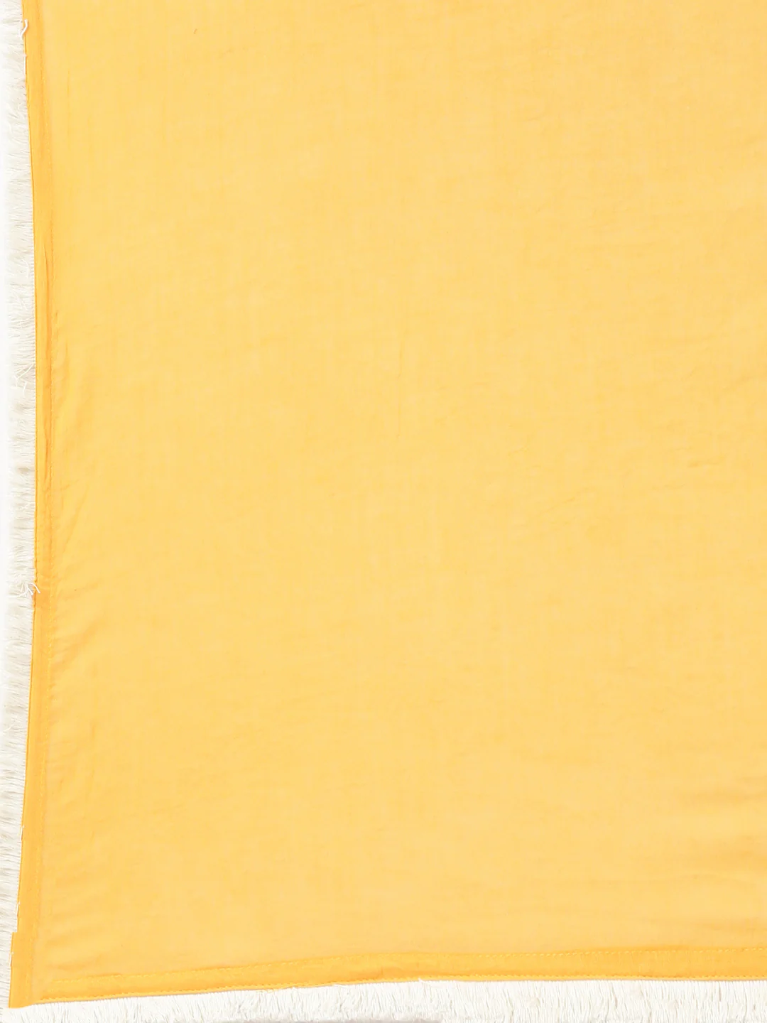 Neerus Orange Checked Straight Kurta and Trousers With Dupatta - Image 7
