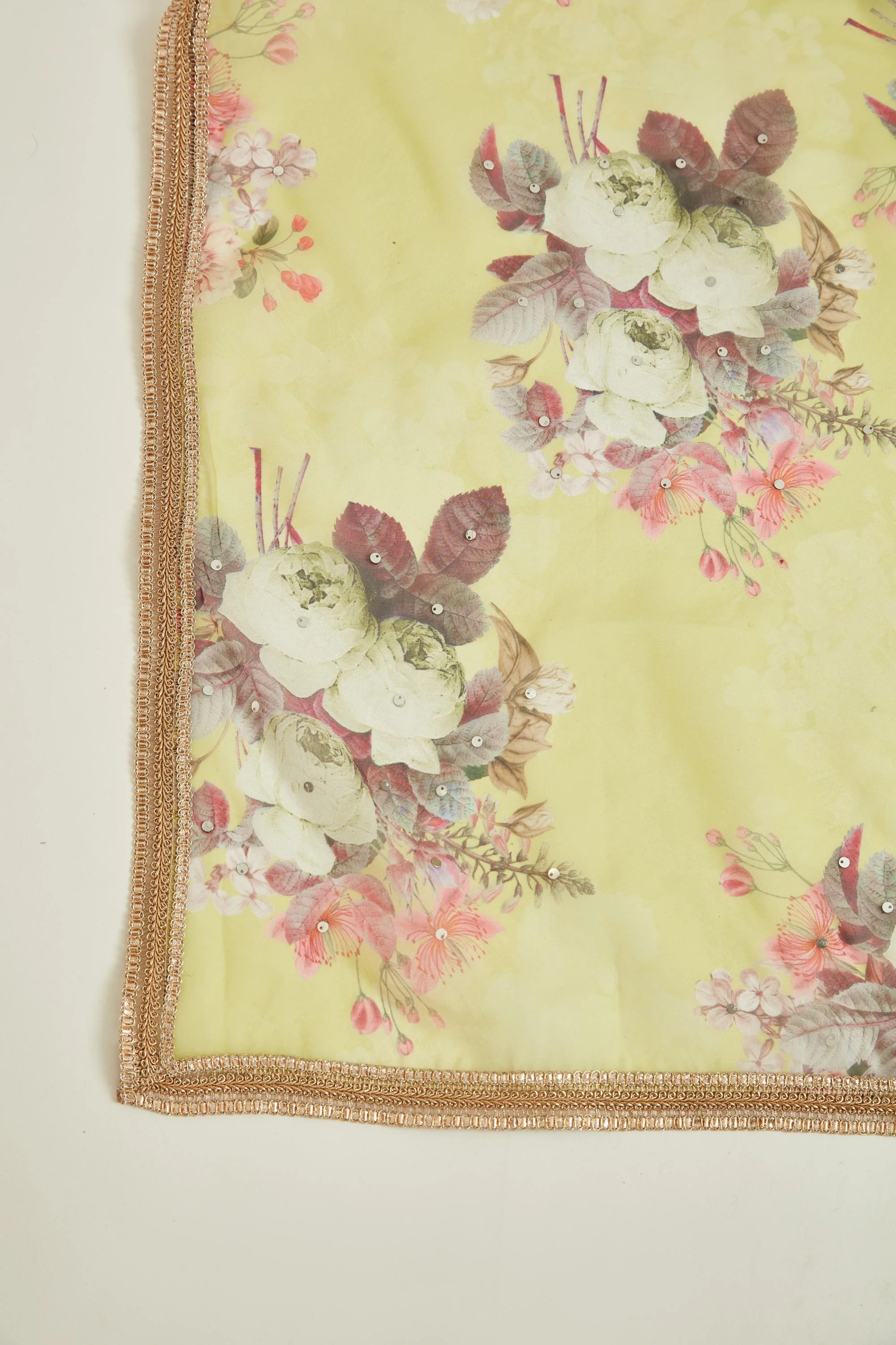 Neerus Peach Colour Georgette Fabric Suit-Anarkali - Image 8