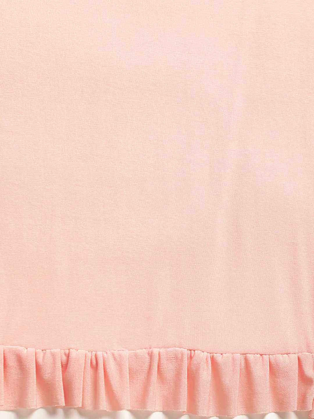 Neerus Peach Solid Ready To Wear Saree With Blouse - Image 7