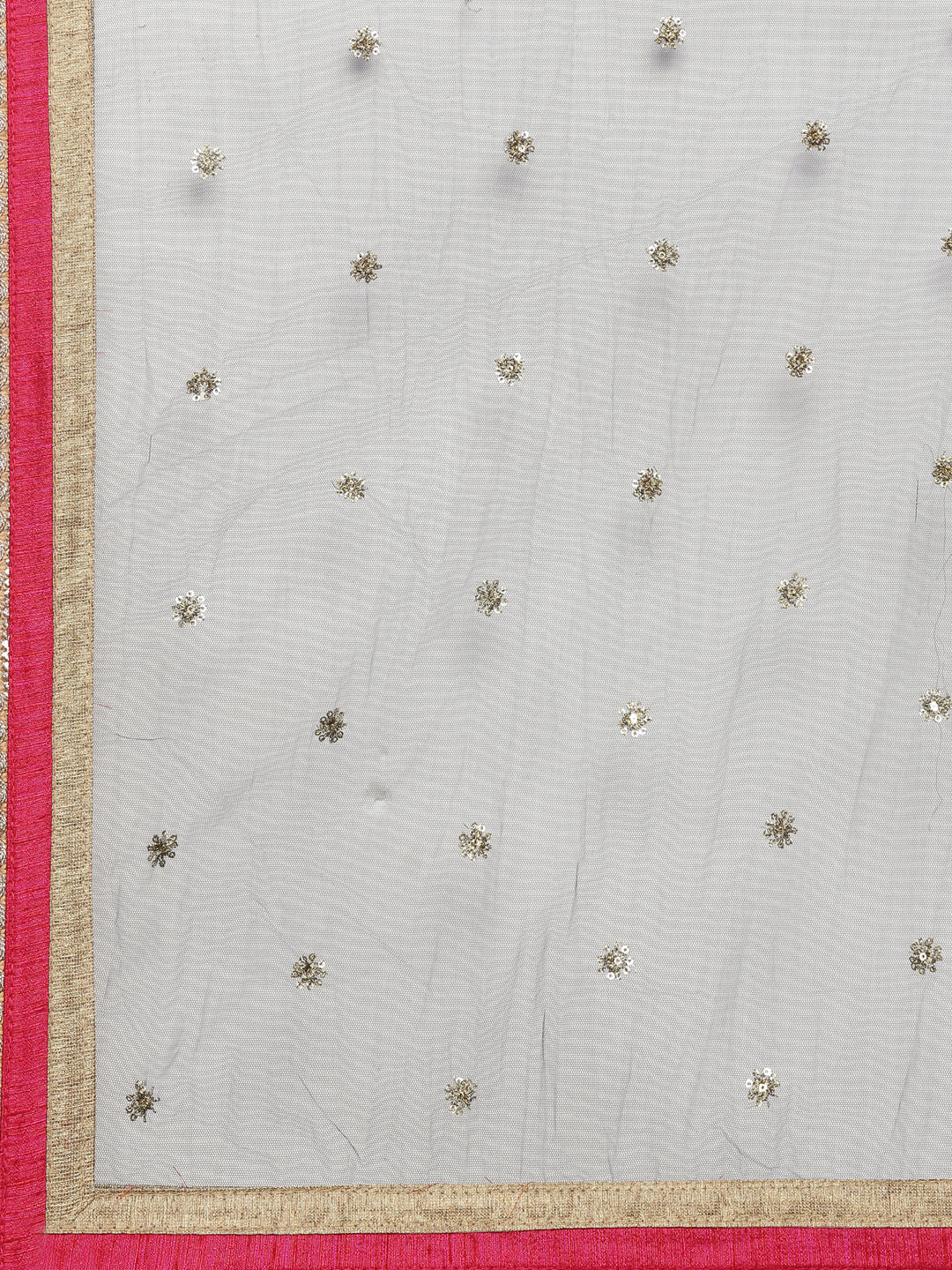 Neerus Pink & Blue Zari Lehenga Set - Image 2