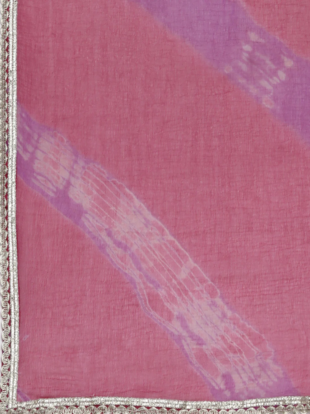 Neerus Pink Casual Solid Straight Kurta and Trousers With Dupatta - Image 8