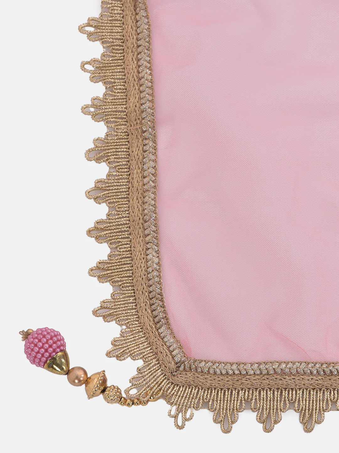 Neerus Pink Color Georgette Fabric Suit-Gharara - Image 7