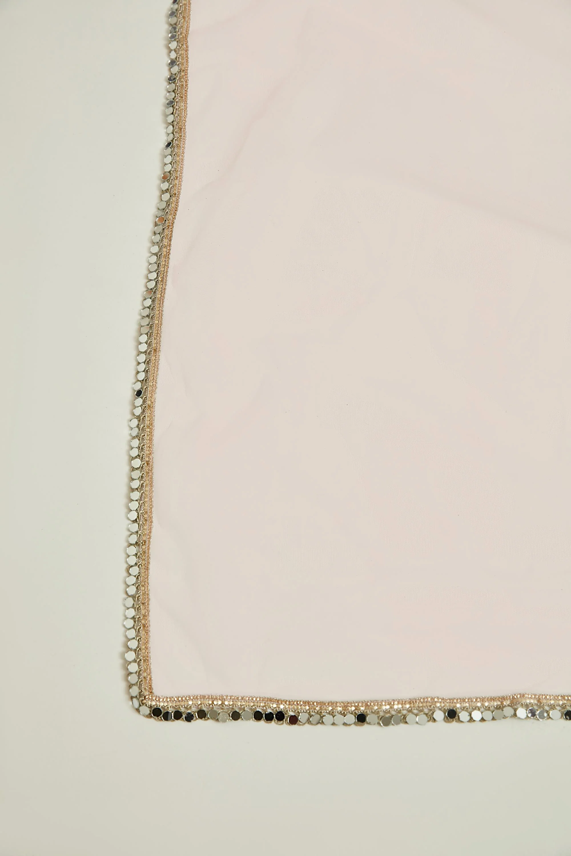 Neerus Pink Colour Nett Fabric Ghagra Set - Image 7
