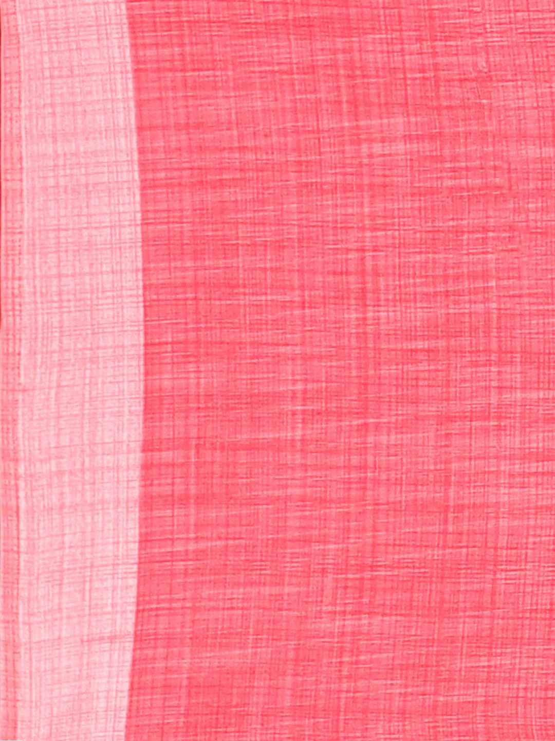 Neerus Pink Printed Saree With Blouse - Image 6