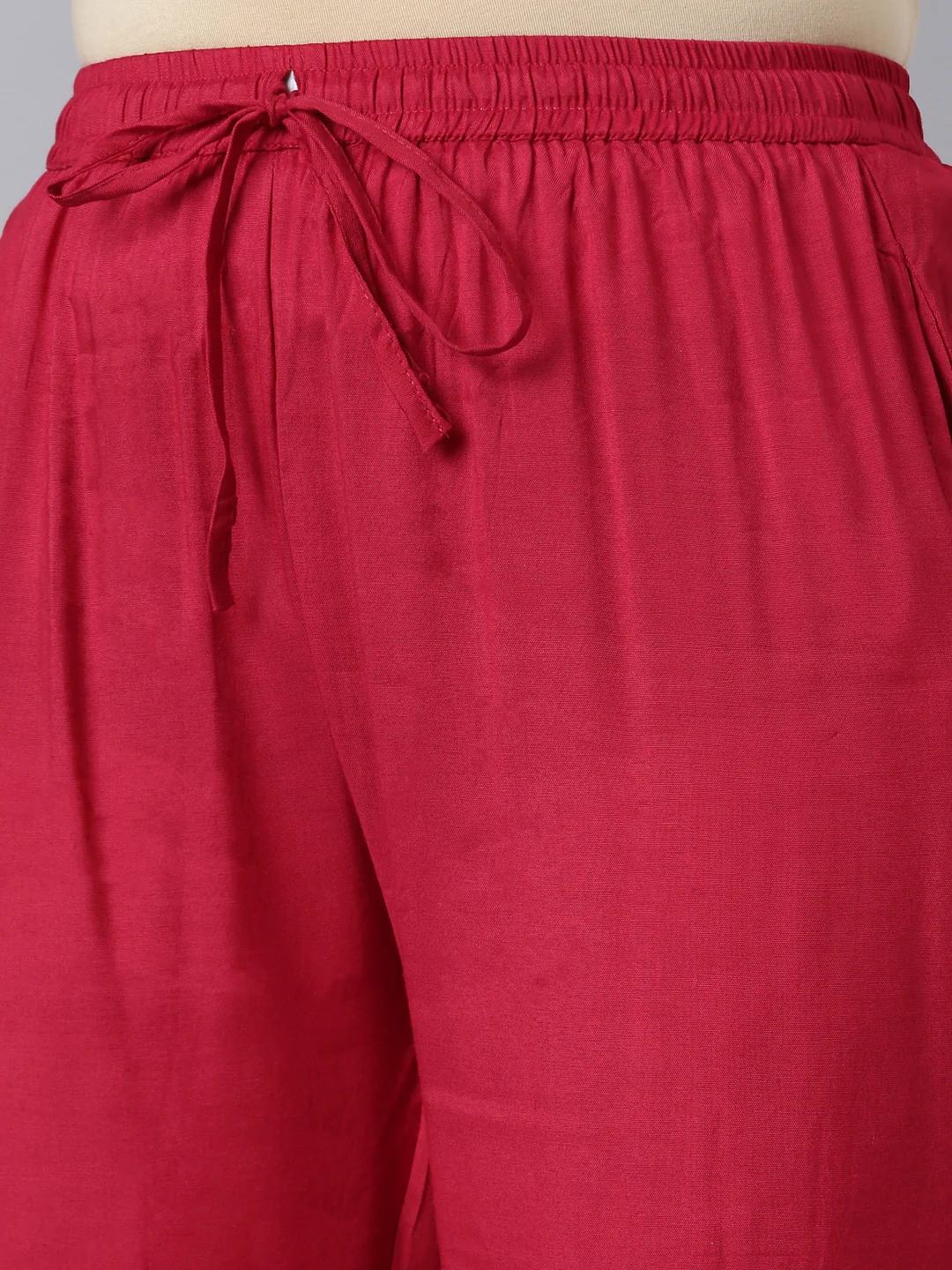 Neerus Pink Regular Straight Animal Kurta And Trousers With Dupatta - Image 6