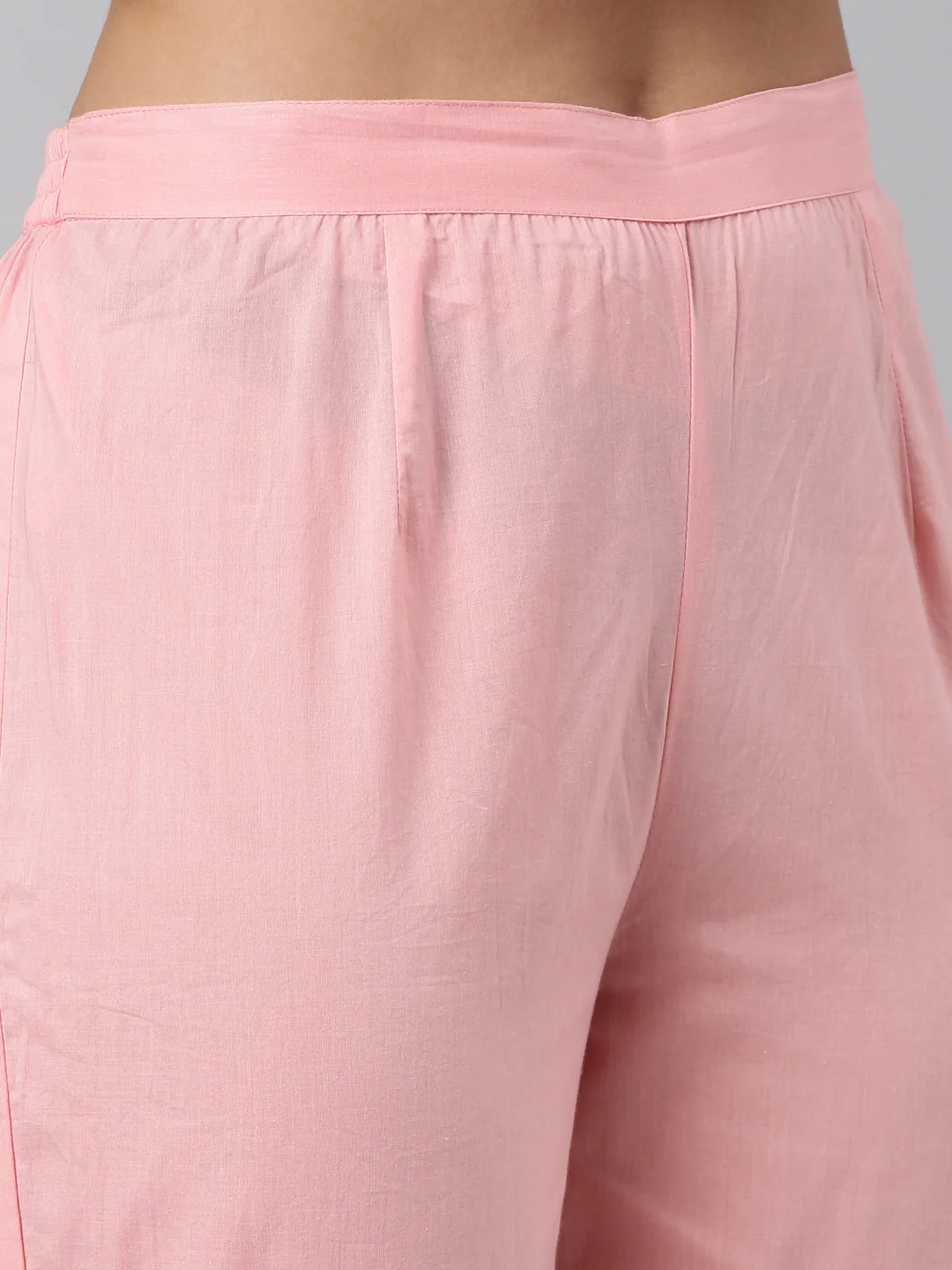 Neerus Pink Regular Straight Printed Kurta And Trousers With Dupatta - Image 7