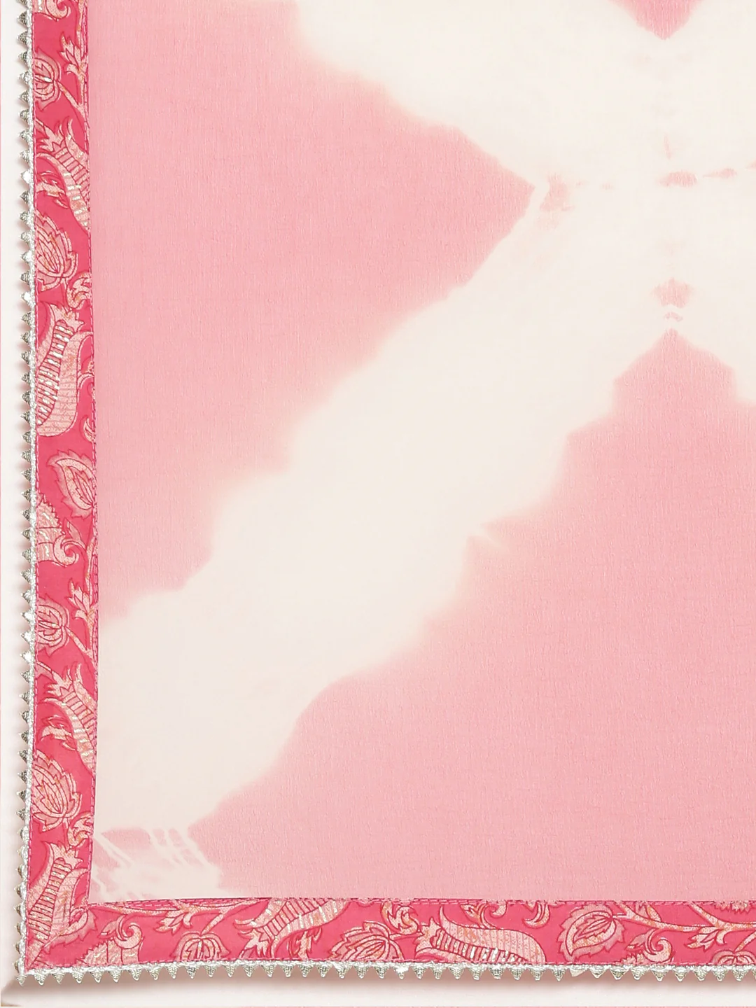 Neerus Pink Regular Straight Printed Kurta And Trousers With Dupatta - Image 7