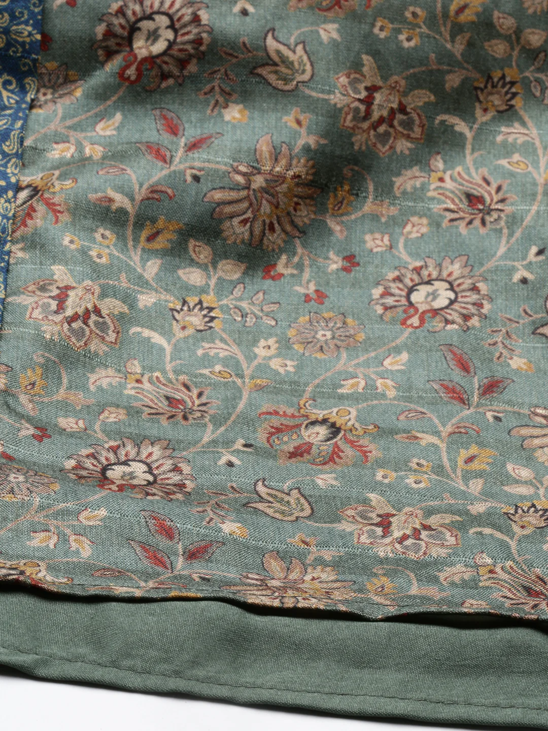 Neerus Pista Color Model Fabric Kurta - Image 7