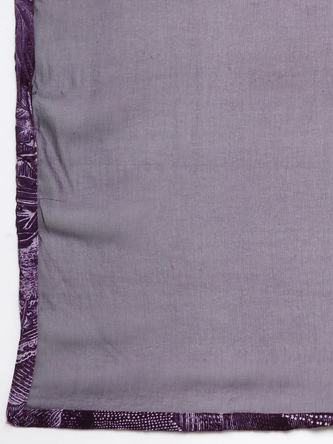 Neerus Purple Regular Straight Tribal Kurta And Trousers With Dupatta - Image 7