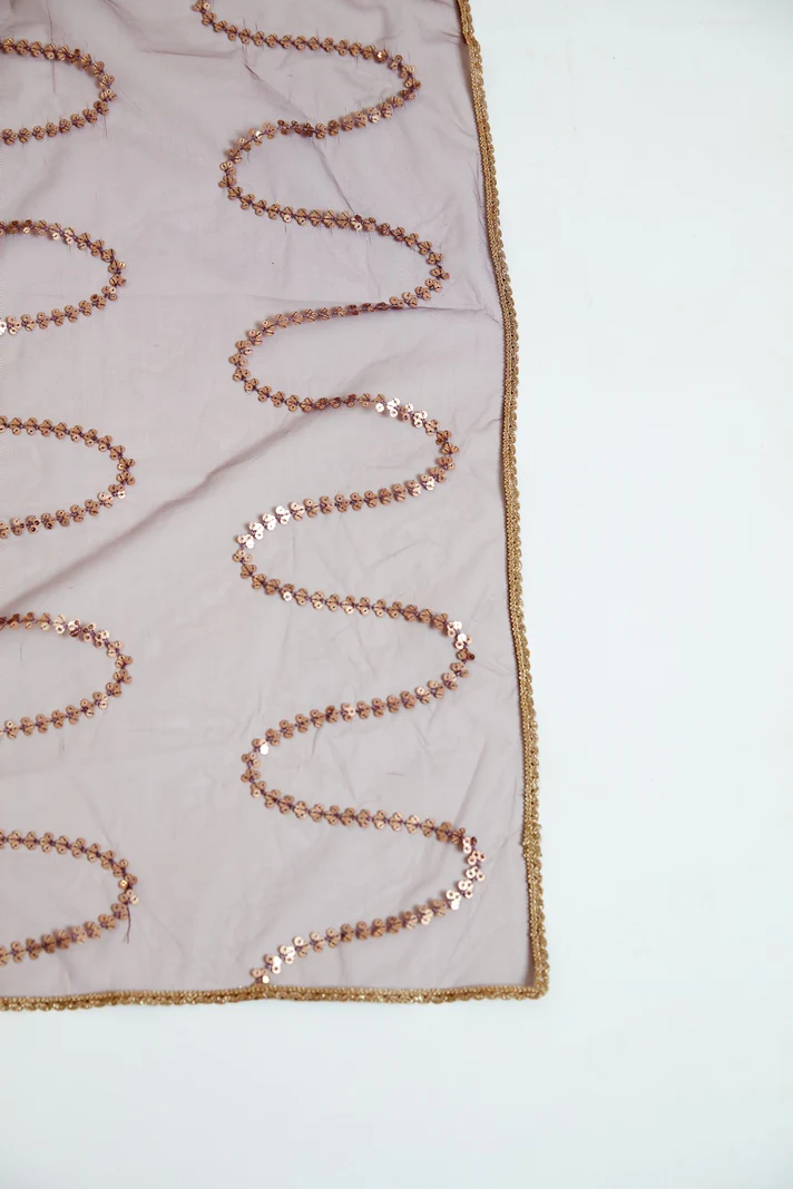 Neerus Women Banaras Wine Ghagra Set - Image 7
