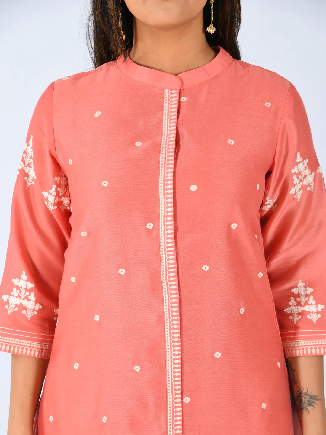 Neerus Women Green Quirky Printed A-Line Kurta - Image 4