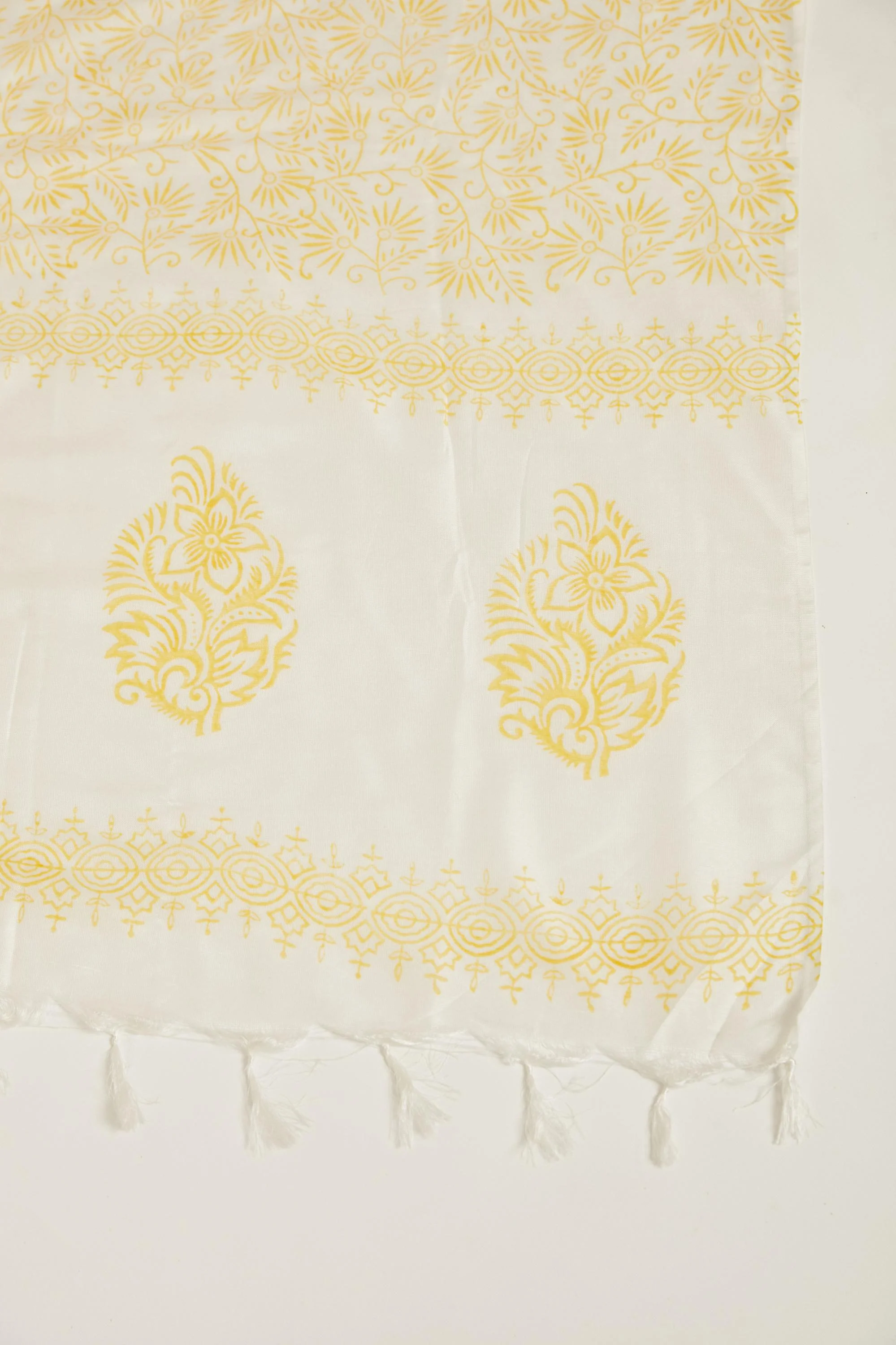 Neerus Yellow Color Cotton Fabric Salwar Kameez - Image 7