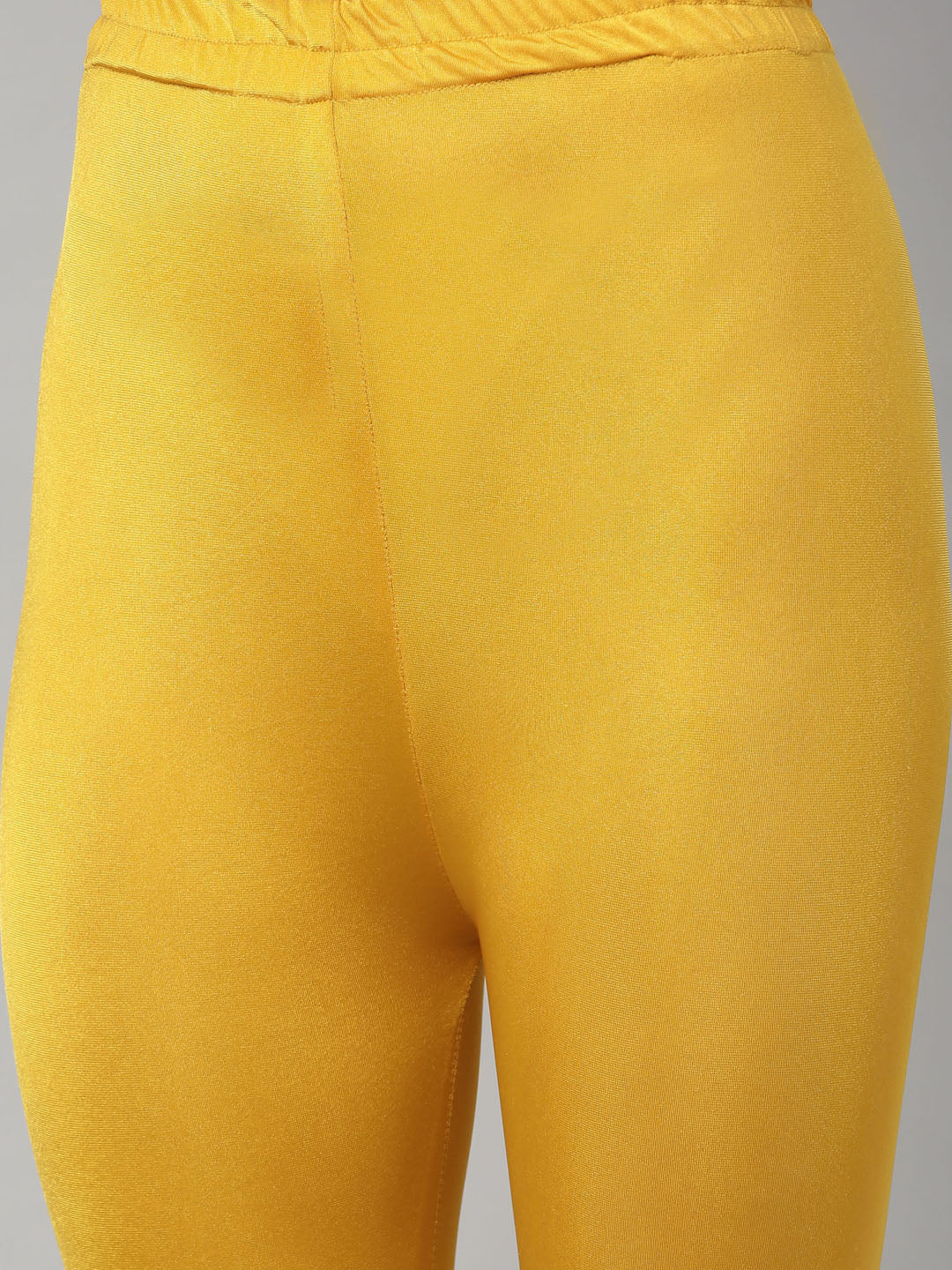Neerus Yellow Color Silk Fabric Suit-Anarkali - Image 10