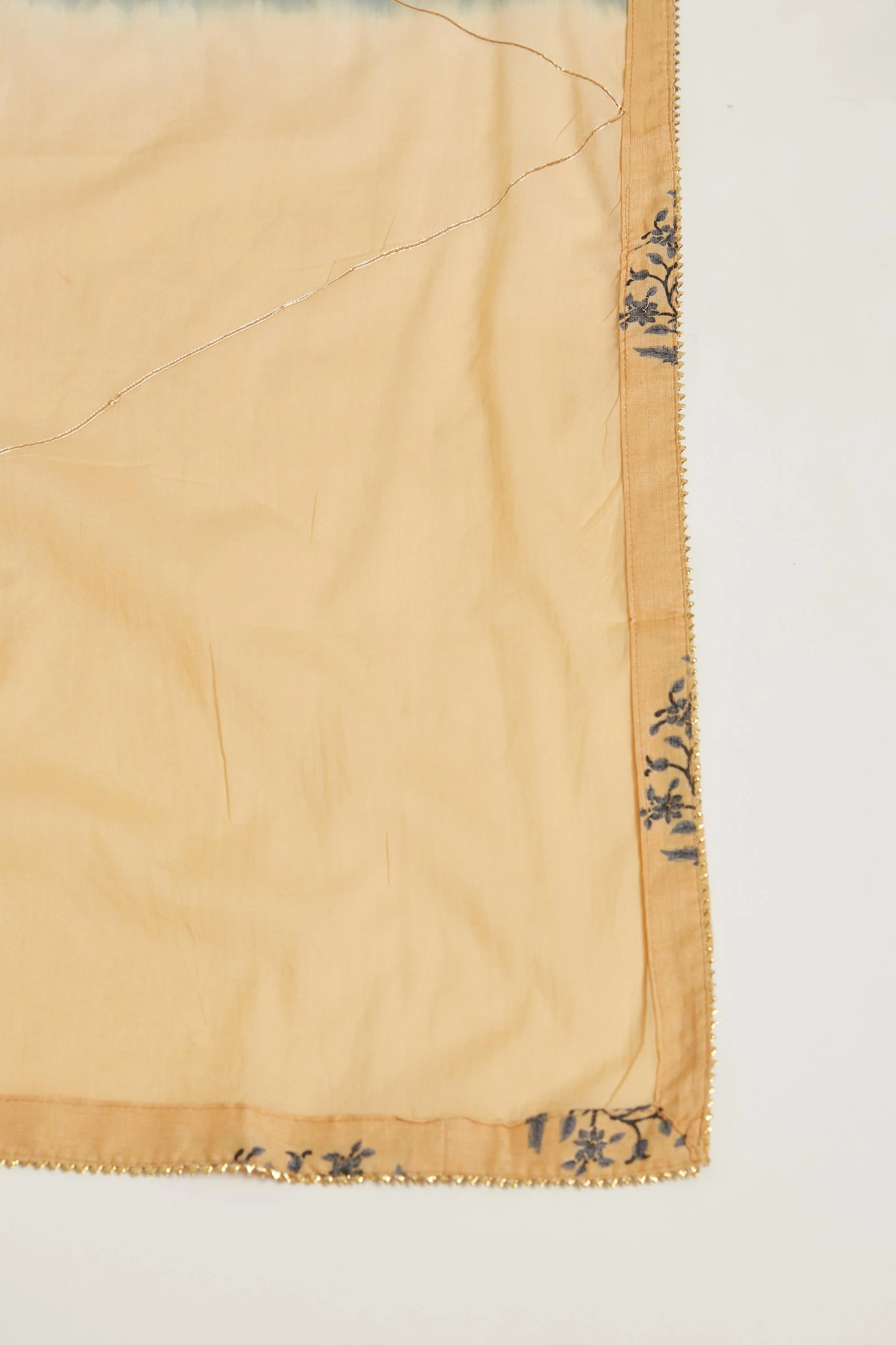 Neerus Yellow Color Slub Rayon Fabric Salwar Kameez - Image 7