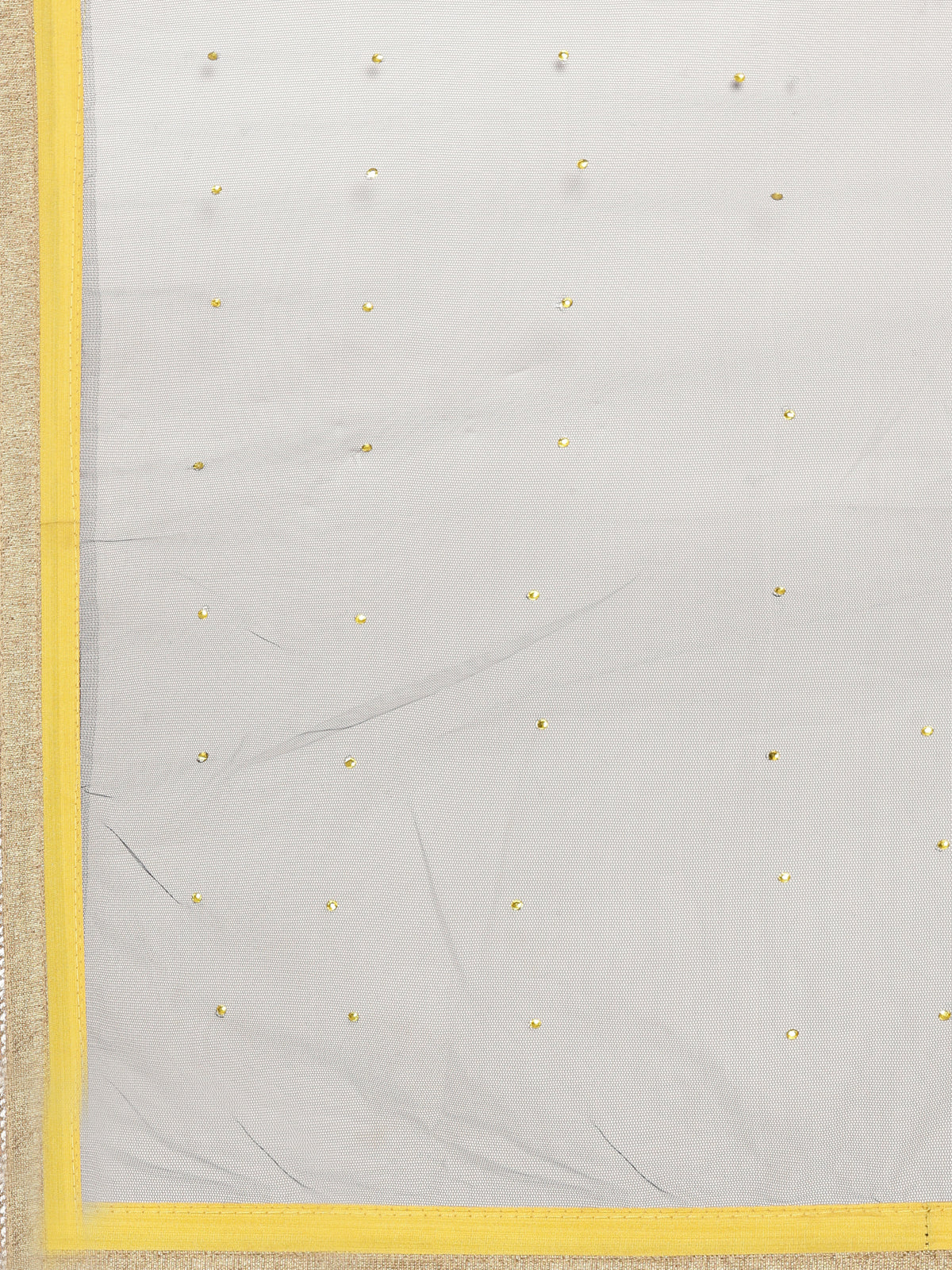 Neerus Yellow & Navy Embellished Lehenga Set - Image 4