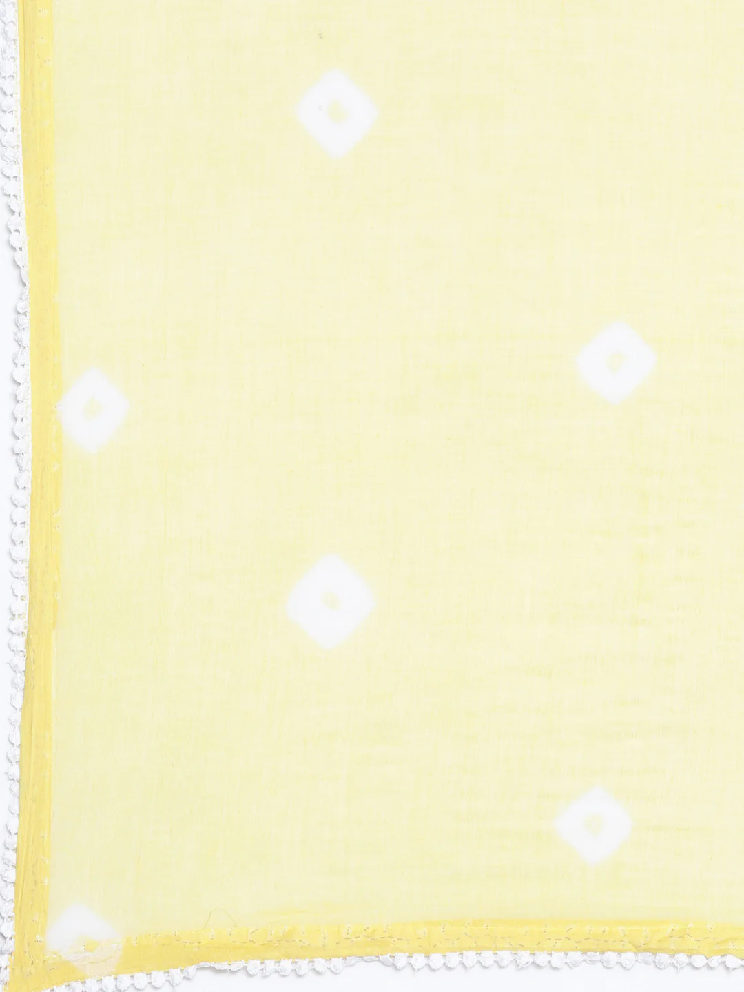 Neerus Yellow Regular Knee Length Solid Kurta Solid Trousers With Dupatta - Image 6