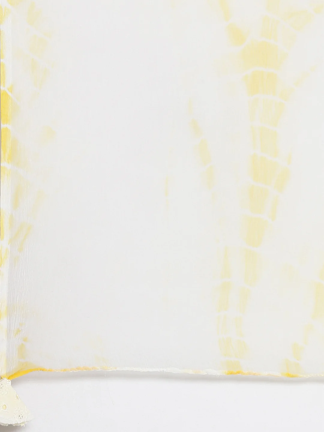 Neerus Yellow Regular Straight Dyed Kurta And Trousers With Dupatta - Image 7