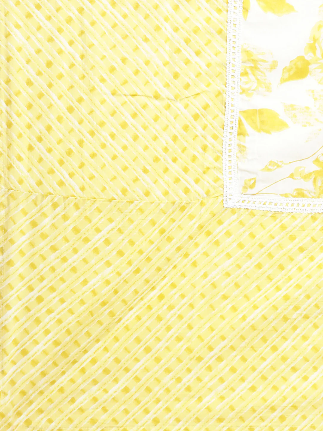 Neerus Yellow Regular Straight Floral Readymade suits - Image 6