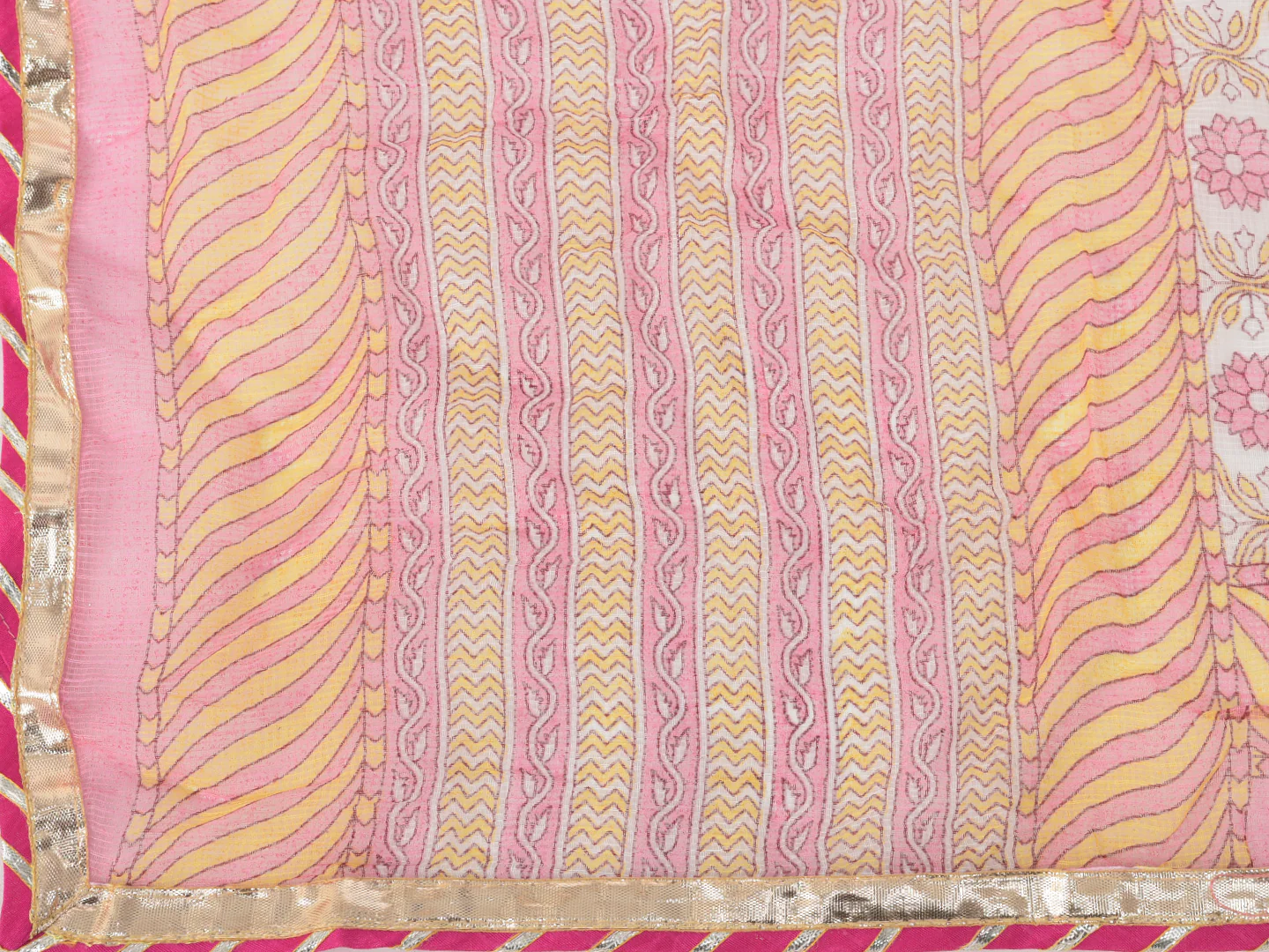 Neerus'S Mustard Color Cotton Fabric Suit - Image 8