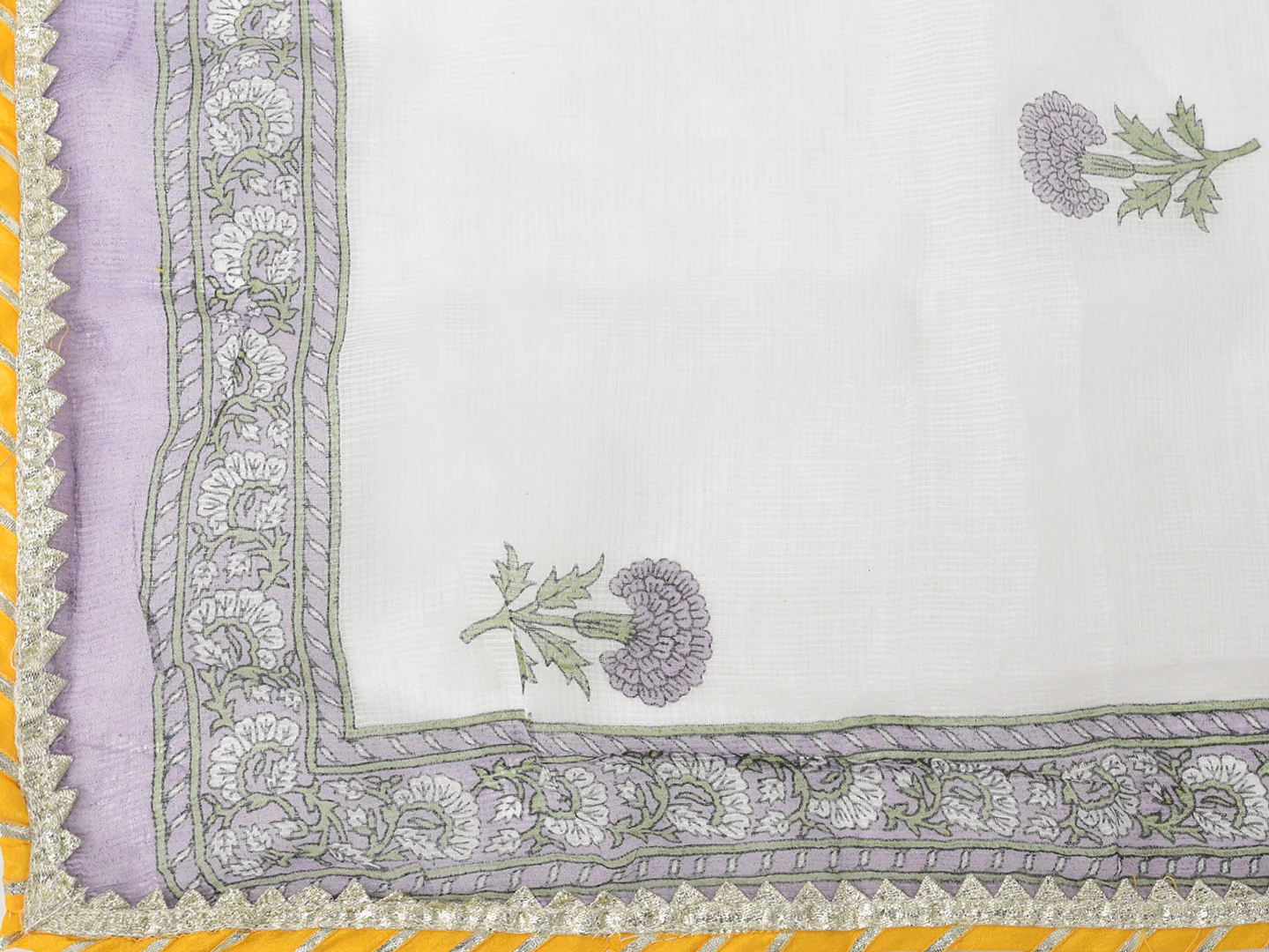Neerus'S Off White Color Cotton Fabric Suit - Image 5