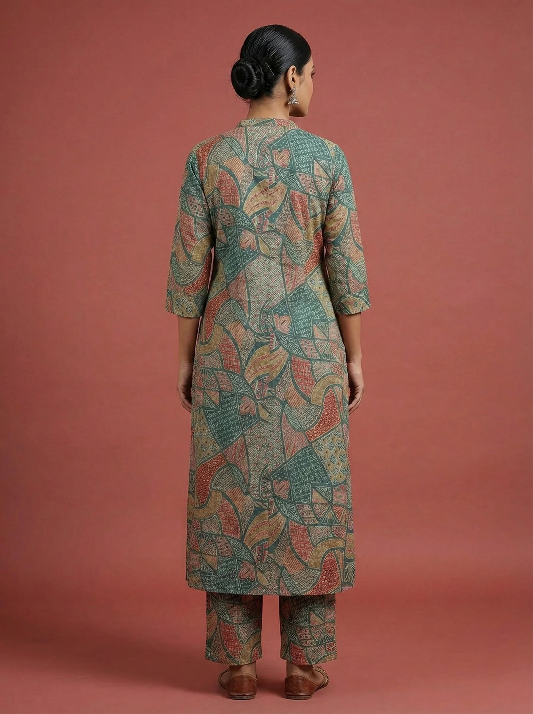 Rama Rayon Digital Print Kurta - Image 4