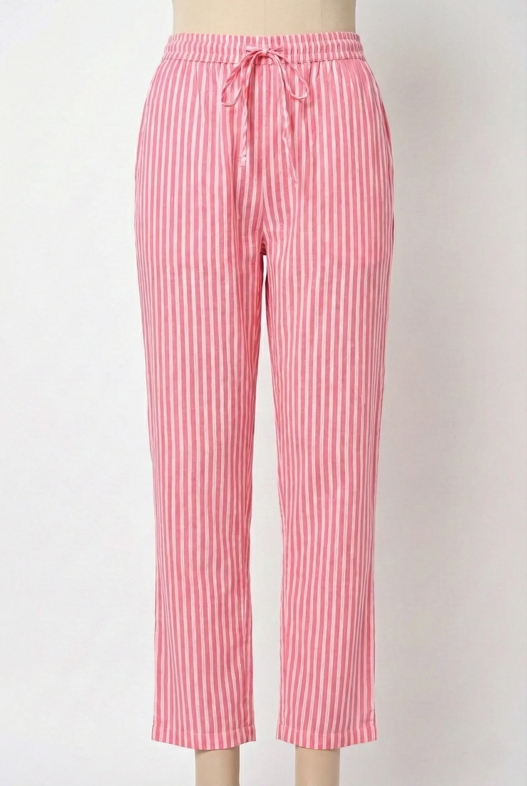 Rose Pink Cotton Floral Digital Printed Suit Set - Image 4